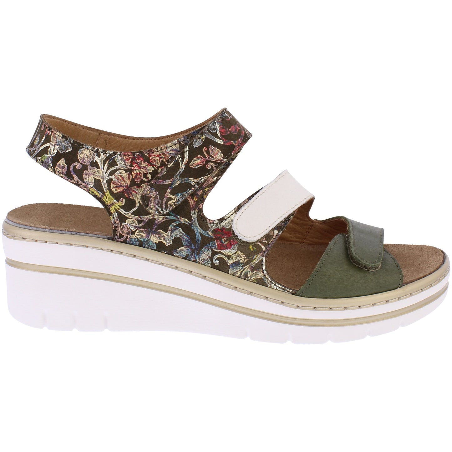 Noor Olive Metallic