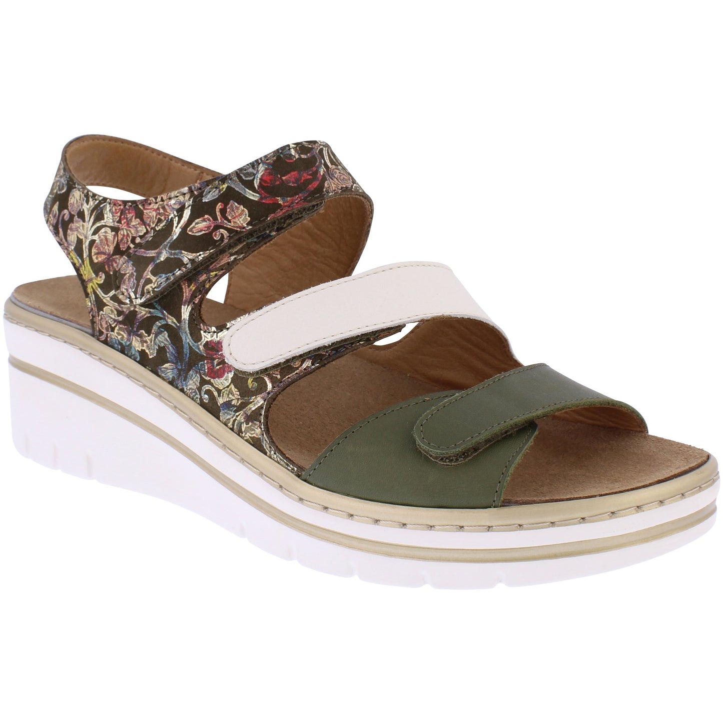 Noor Olive Metallic