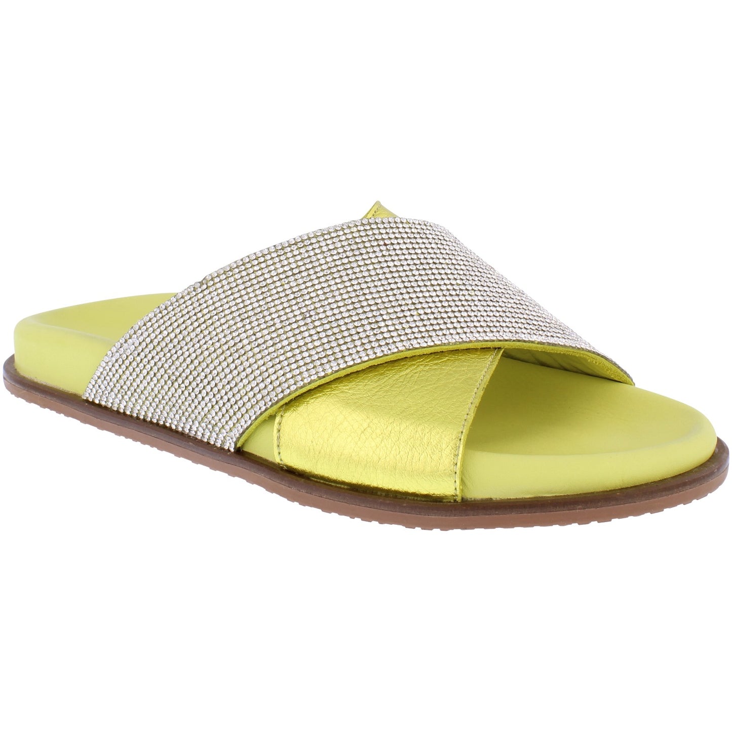 Tatiana Metallic Lime