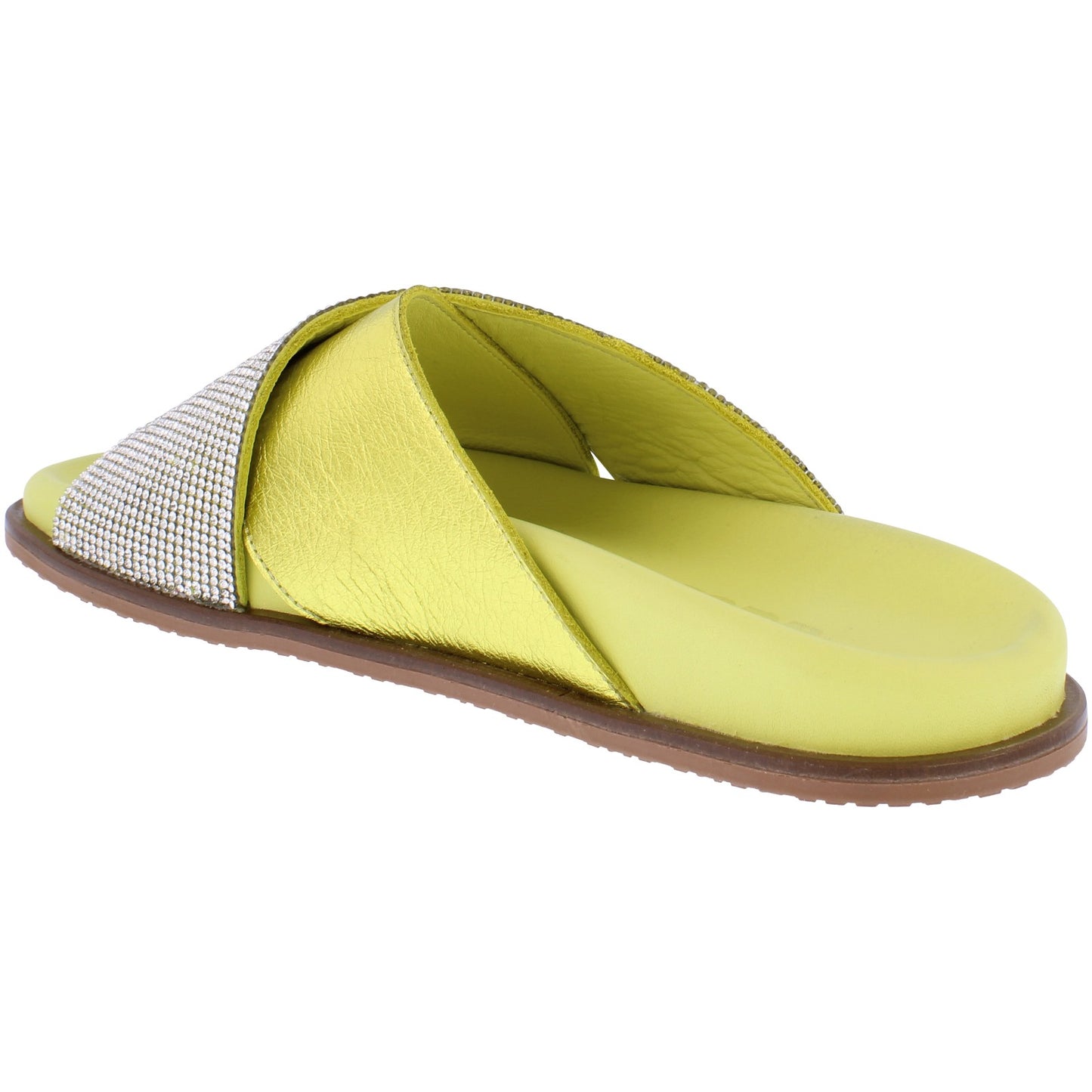 Tatiana Metallic Lime