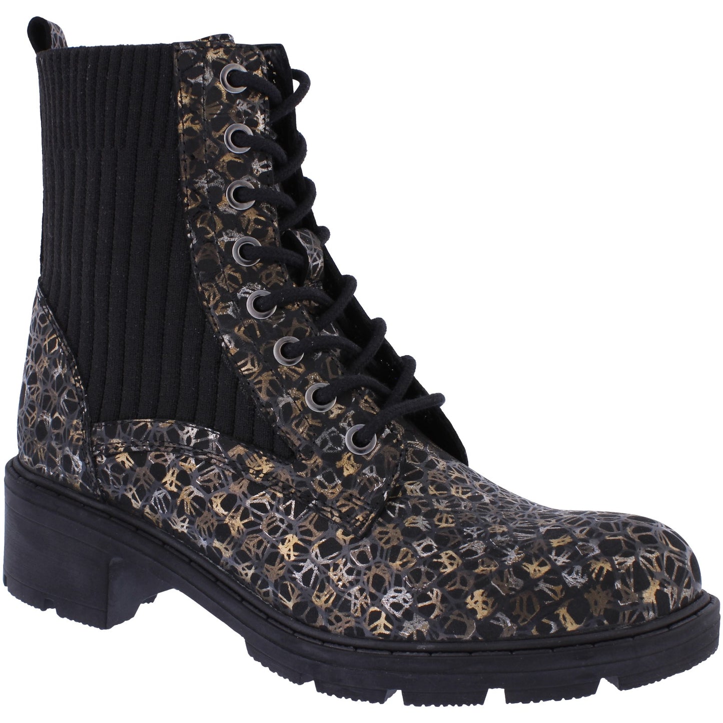Wallis Metallic Croc