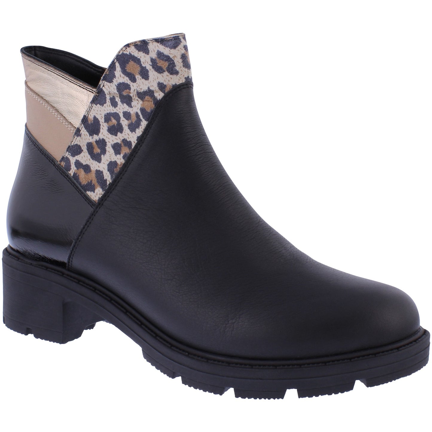 Ravina Black Leopard