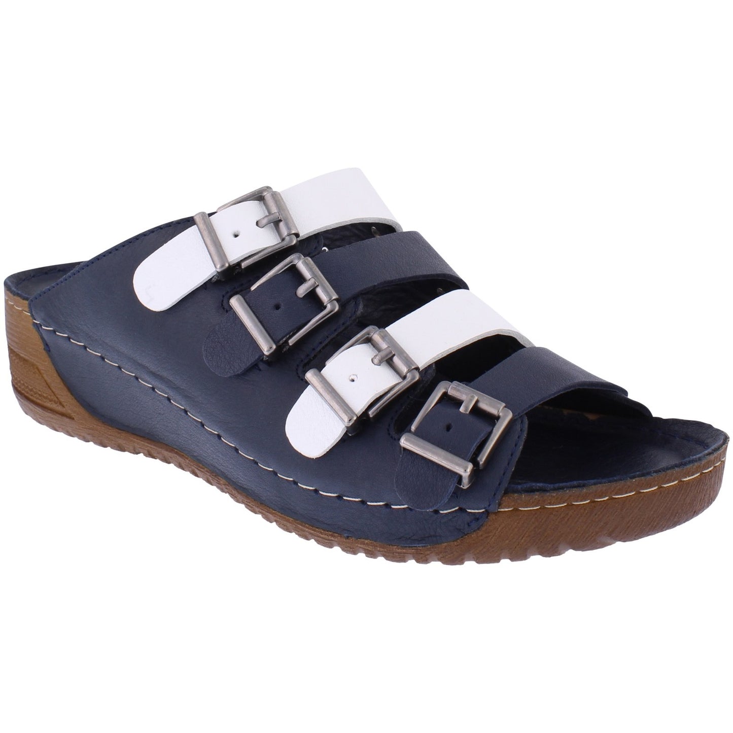 Zuri Navy / White
