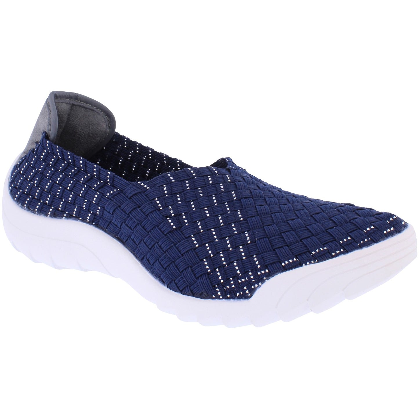 Caitlin Navy Silver