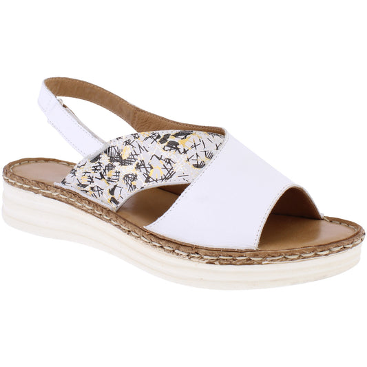 Lady White Metallic