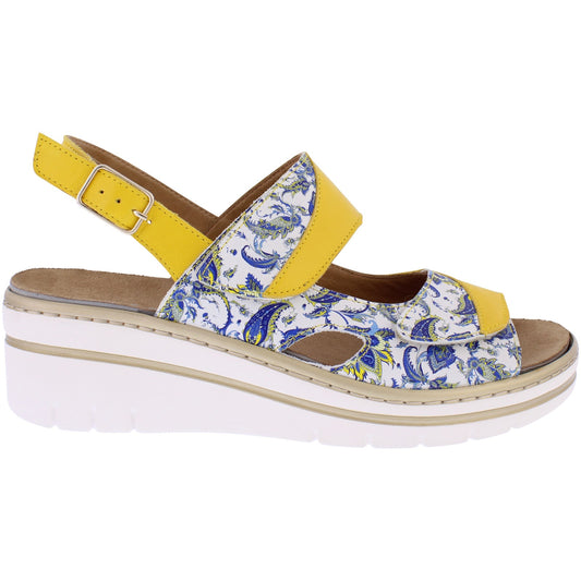 Lake Yellow Paisley