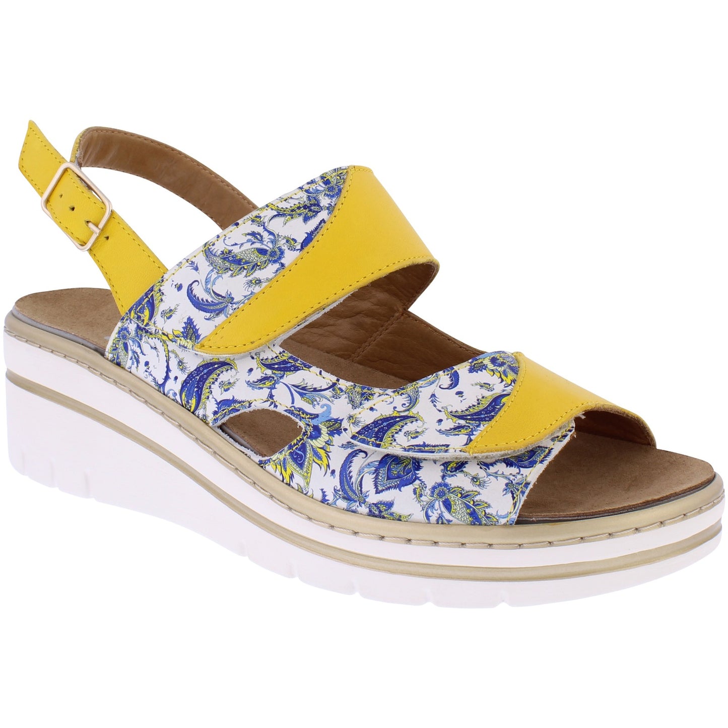 Lake Yellow Paisley