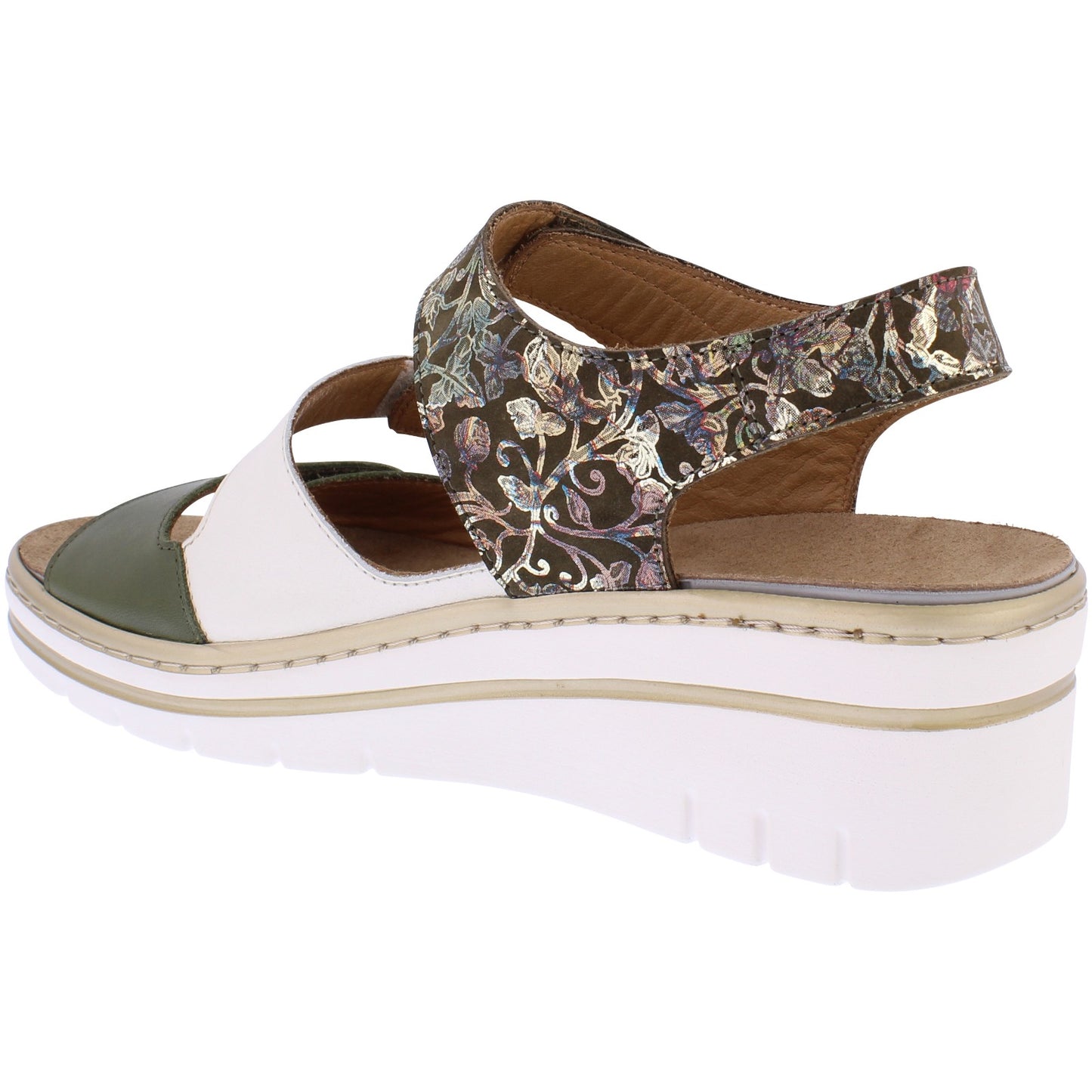 Noor Olive Metallic