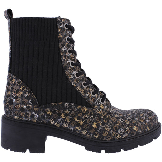 Wallis Metallic Croc