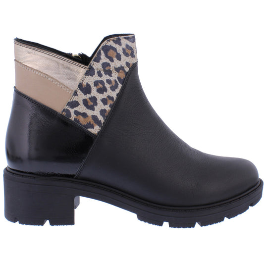 Ravina Black Leopard