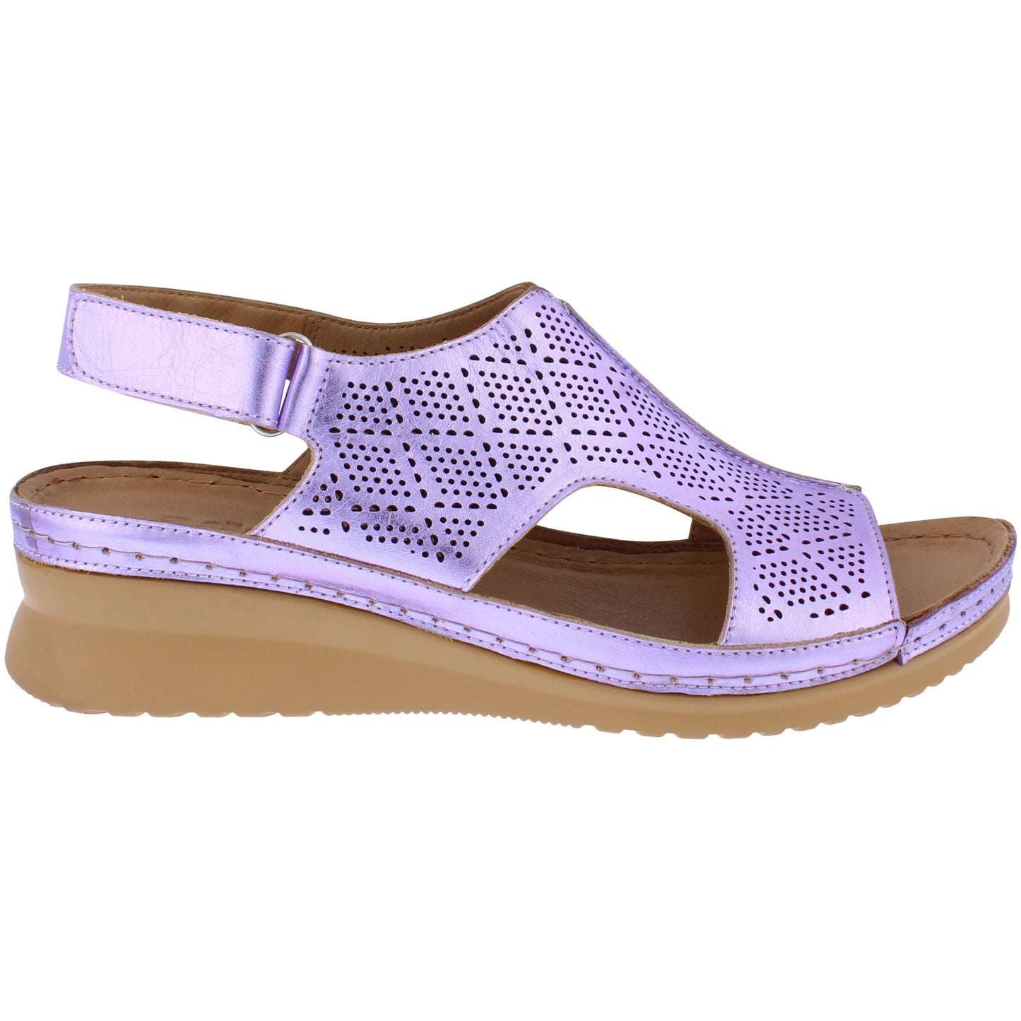 Aziza Metallic Violet