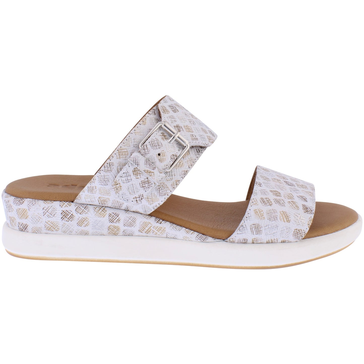 Ella White Metallic