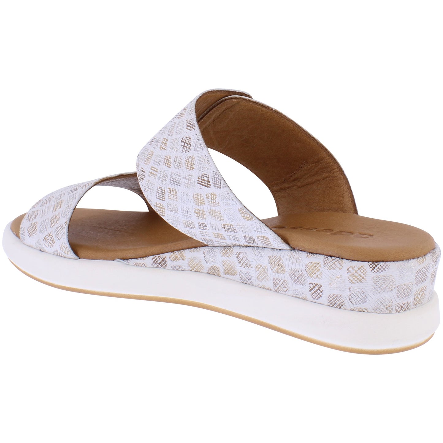 Ella White Metallic