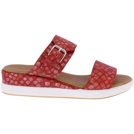 Ella Red Metallic