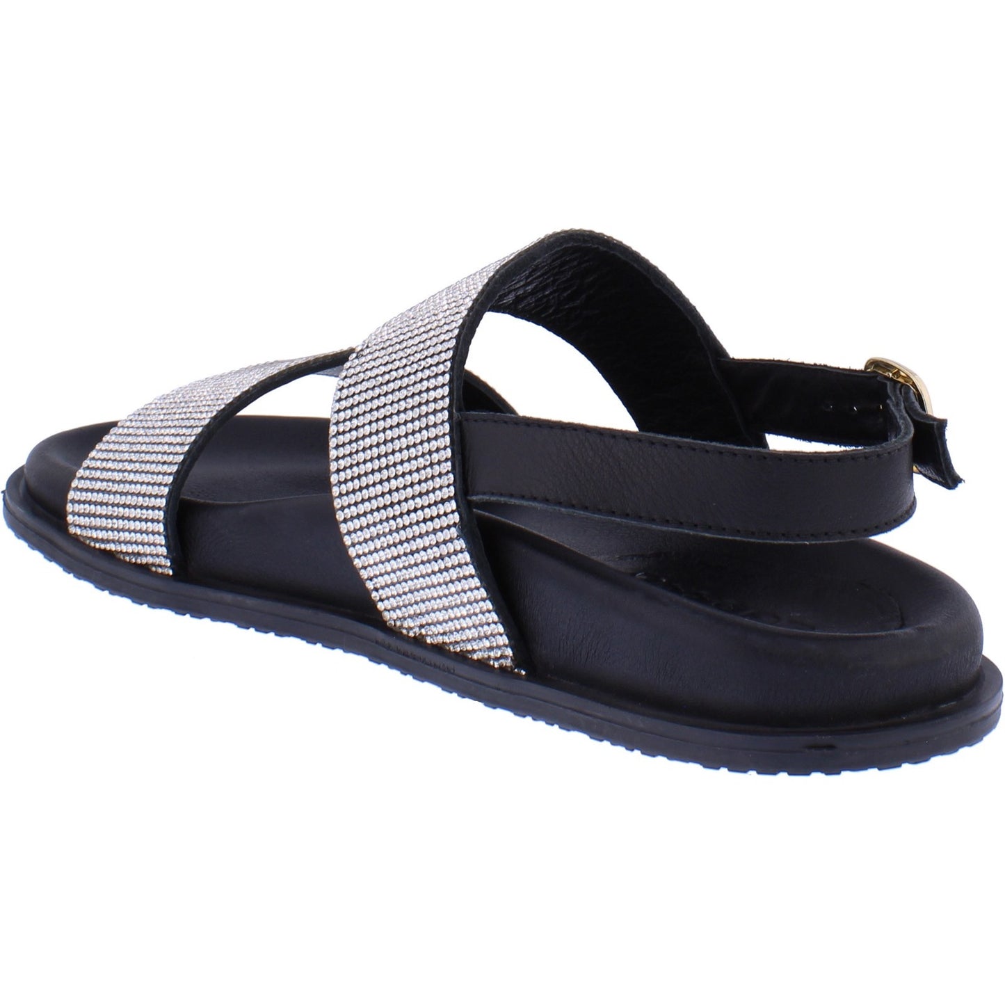 Nur Black Sandal A8429-03