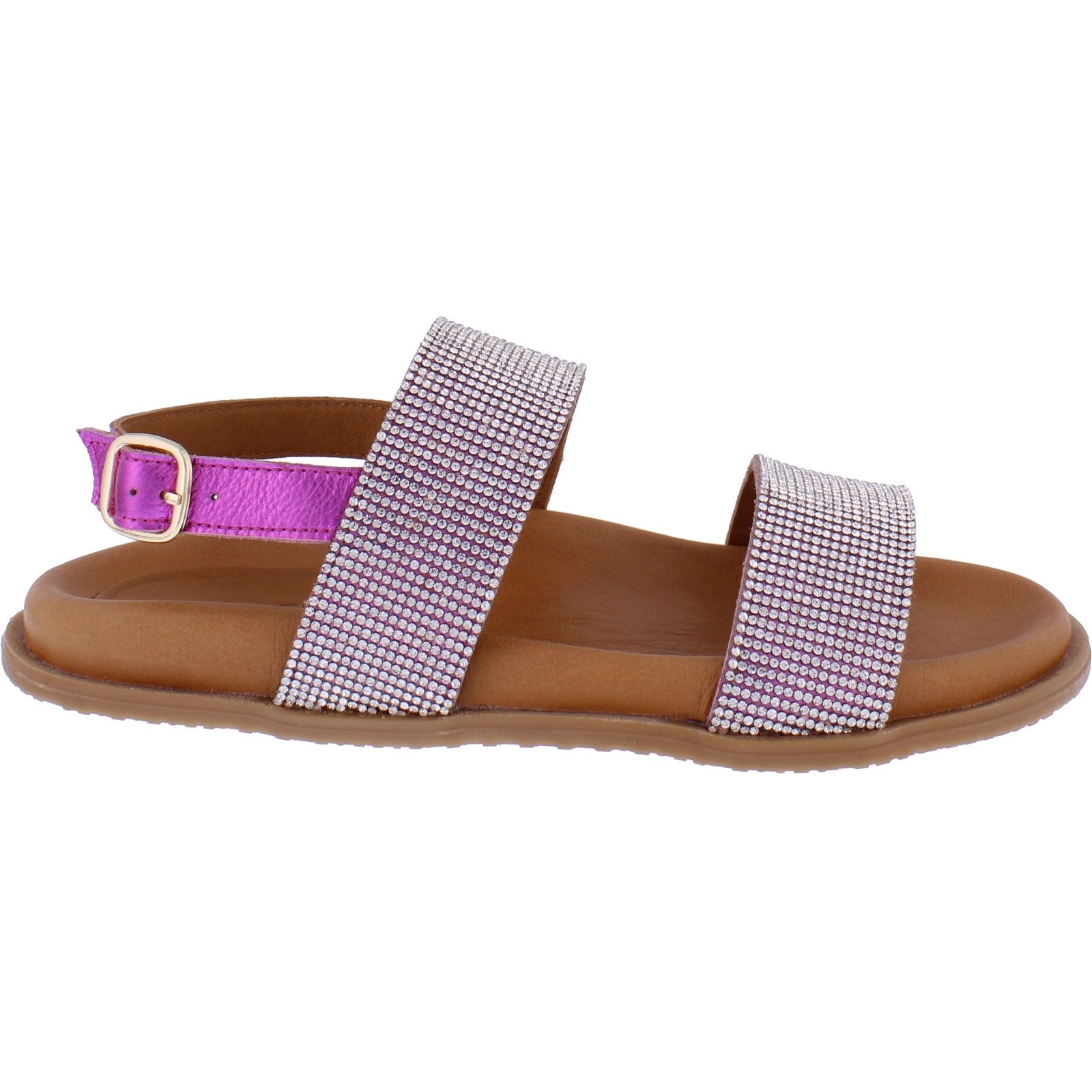 Nur Hot Pink Sandal A8430-01