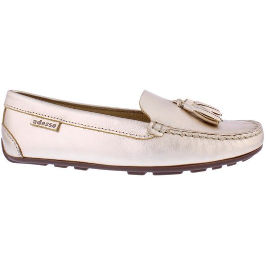 Tate Gold Loafer A8601-01