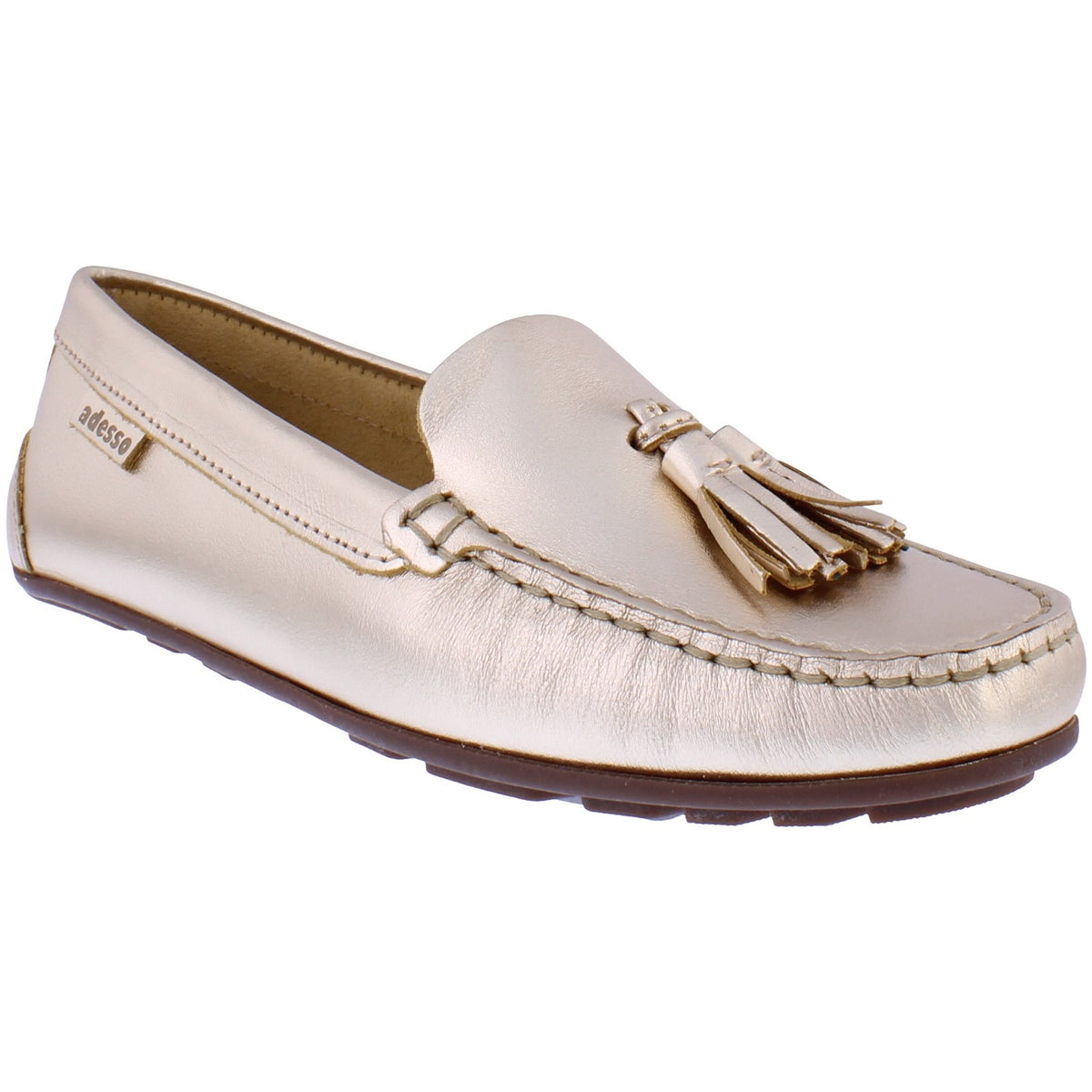 Tate Gold Loafer A8601-02