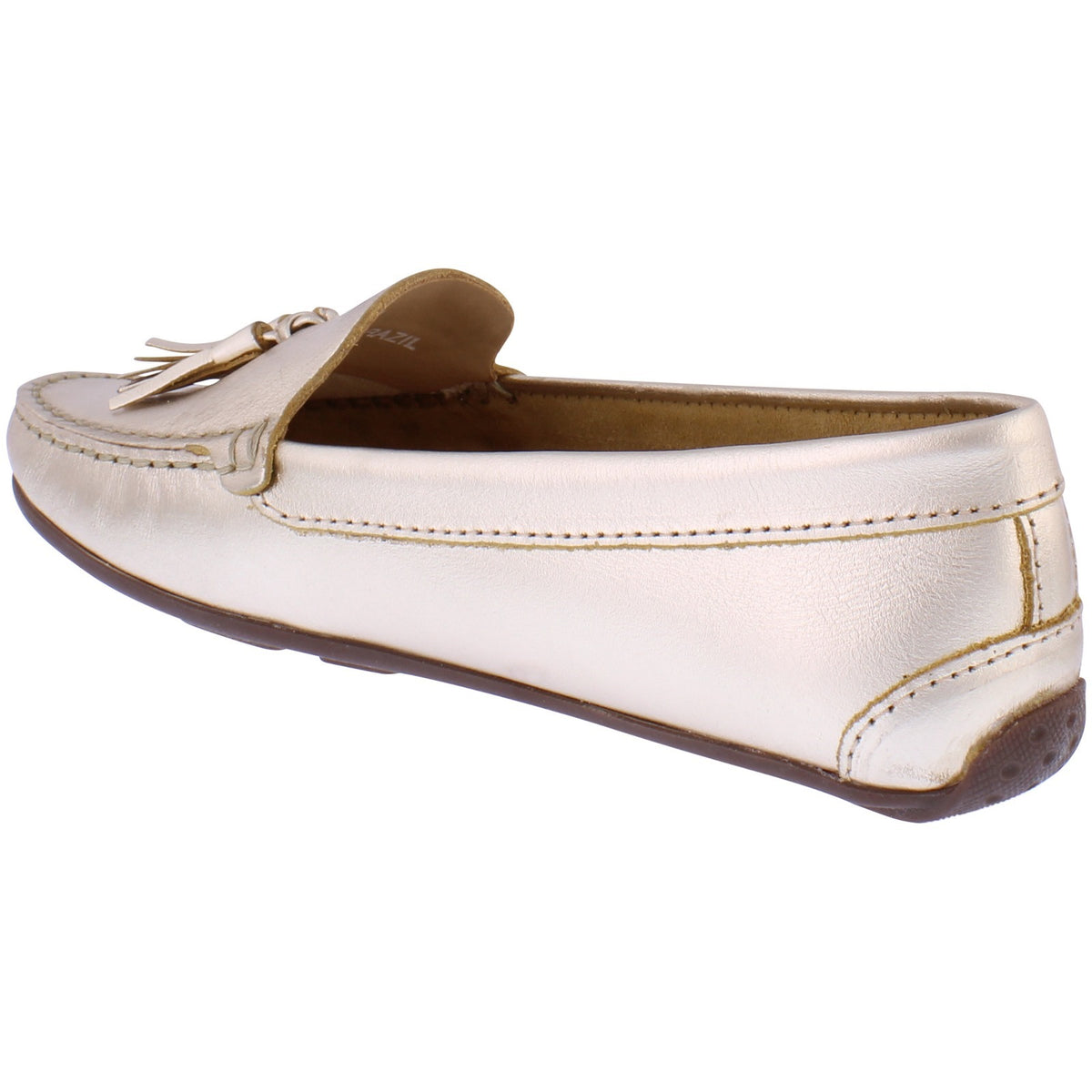 Tate Gold Loafer A8601-03