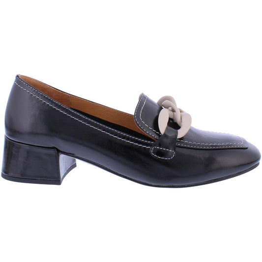 Hana Noir Loafer A8611-01