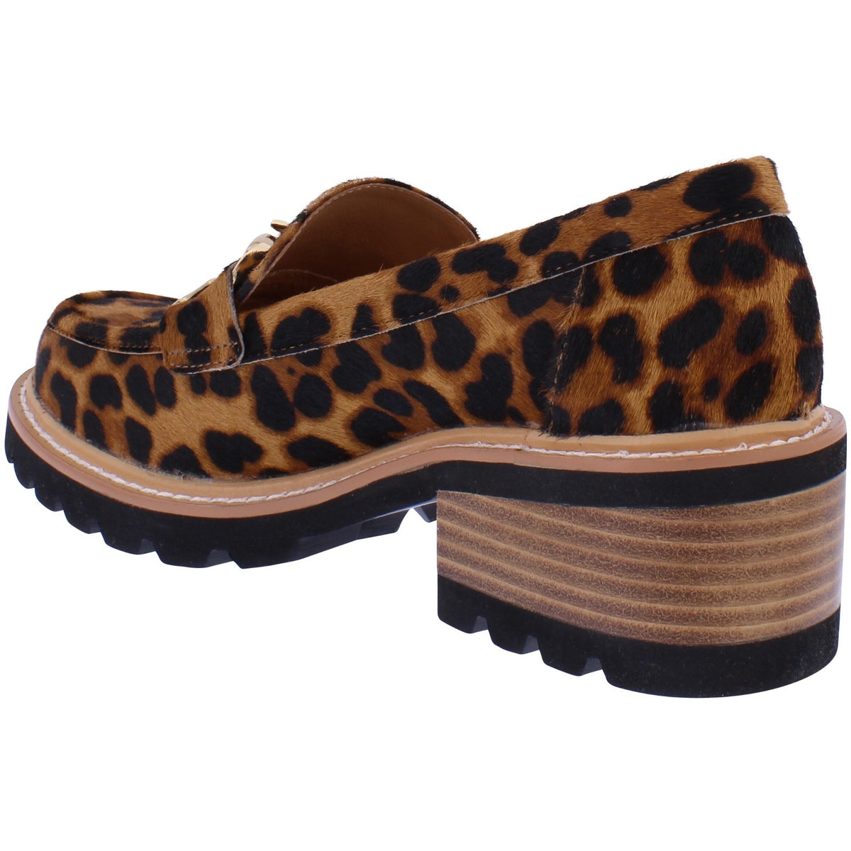 Rafa Leopard Chunky Loafer A8621-03